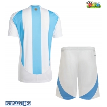 Argentina Hjemmedraktsett Barn Copa America 2024 Kortermet (+ Korte bukser)